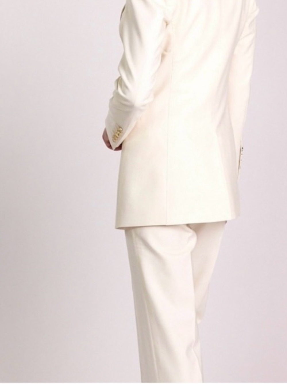 Knotstandard Loro Piana fabric Wool Ivory pants - Picture 9 of 14